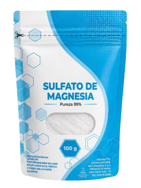 Imagen de SULFATO DE MAGNESIA*100GR