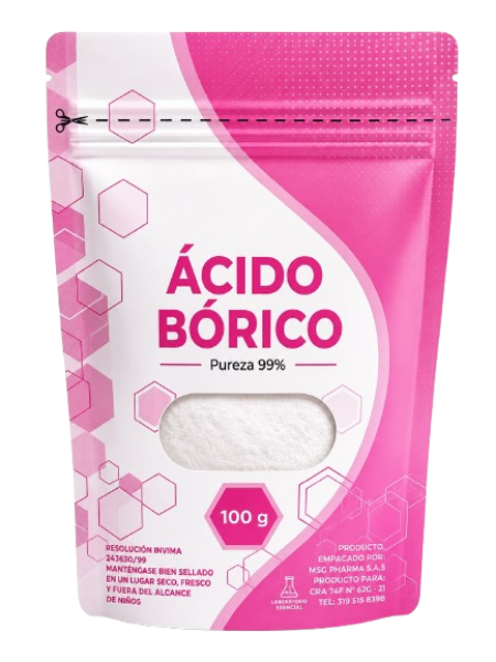 Imagen de ACIDO BORICO*100GR