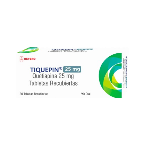Imagen de TIQUEPIN 25Mg(Quetiapina)*30 TAB