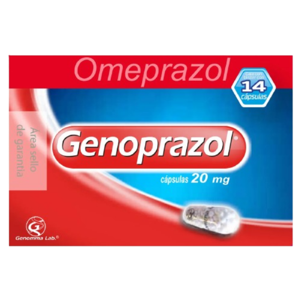 Imagen de GENOPRAZOL 20MG*14 CAP