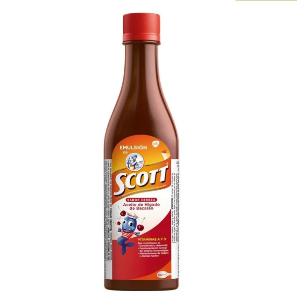 Imagen de EMULSION SCOTT SABOR CEREZA*360ML